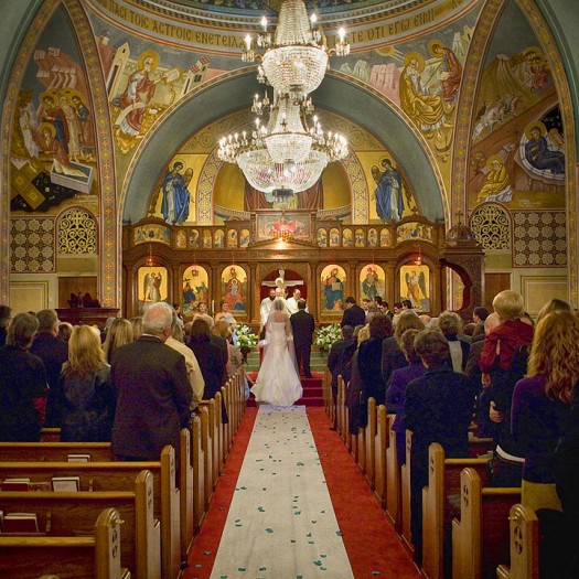 Ceremony at Holy Trinity Greek Orthodox Cathedral