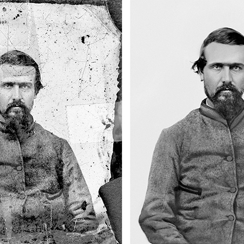 Restoration of Civil War Photo