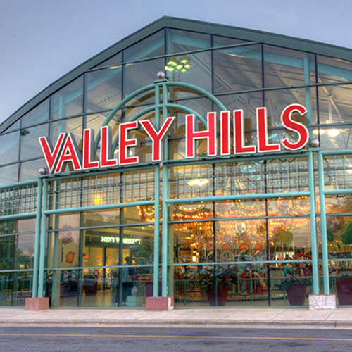 Mall Exterior - Valley Hills