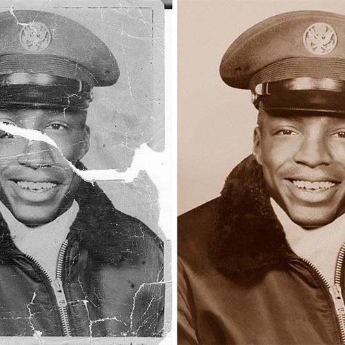 Old Image Put Back Together