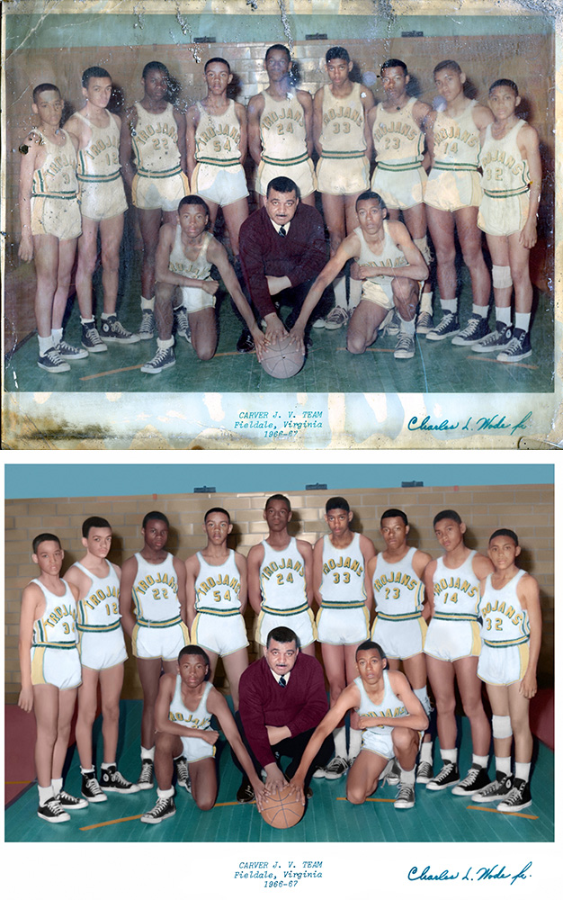 Restoration of Water Damaged Photo