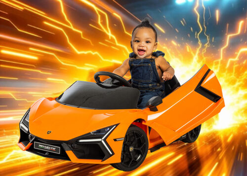 Child in Car - Product Photography