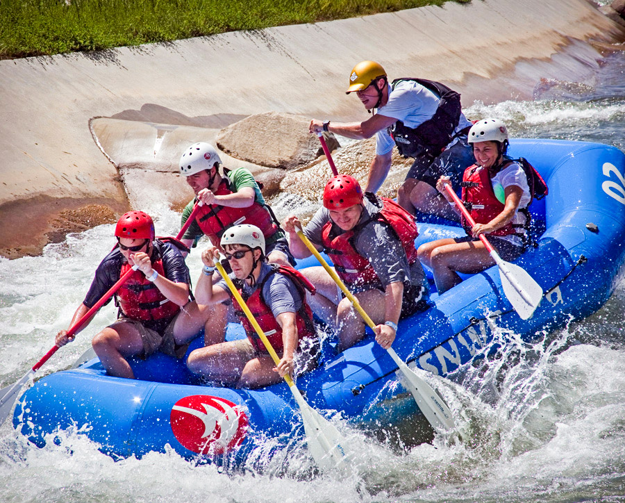 Corporate Outing at the WhiteWater Center