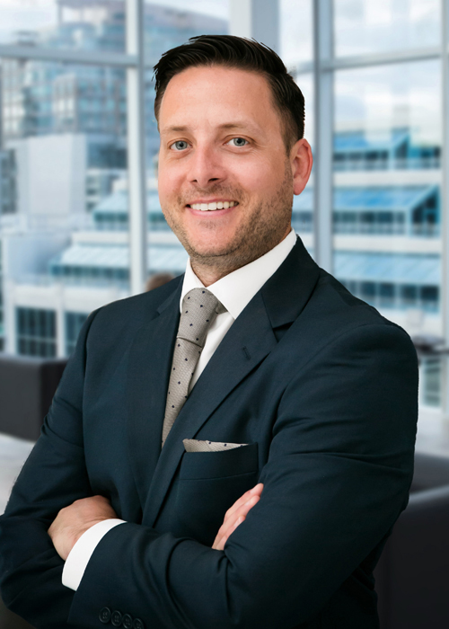On-Location Headshot in Uptown Charlotte Office Building
