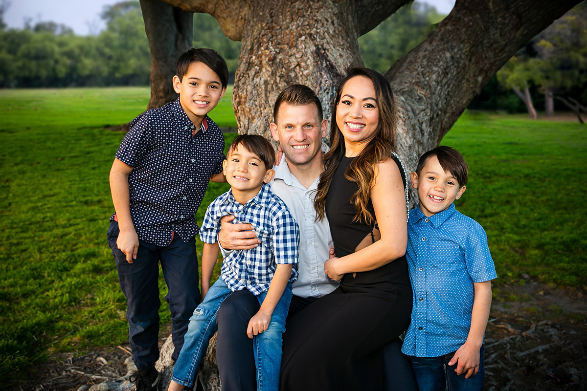 Outdoor Family Portrait - Charlotte